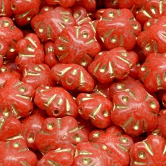 Folklore Flower Beads 11x11mm (111-01113-11x11-02010-33307-54302)
