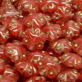 Folklore Flower Beads 11x11mm (111-01113-11x11-R0918-54302)