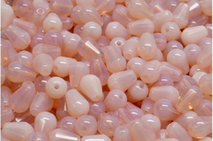 Firepolished Drop Beads 8x6mm (151-15101-08x06-71010)