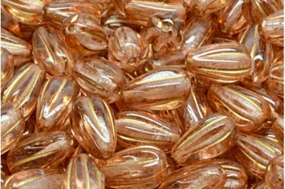 Drop Melon Beads 13x8mm (111-30283-13x08-00030-54302-34305)