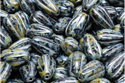 Drop Melon Beads 13x8mm (111-30283-13x08-23980-86800-54301)