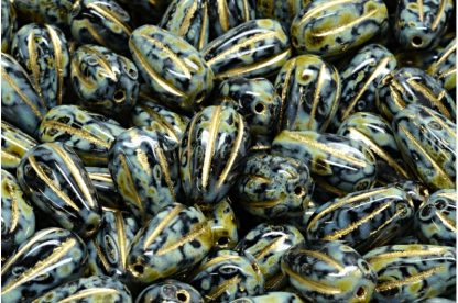 Drop Melon Beads 13x8mm (111-30283-13x08-23980-86800-54302)