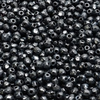 Firepolished Round Beads 3mm (151-19001-03x03-23980-ETCH)