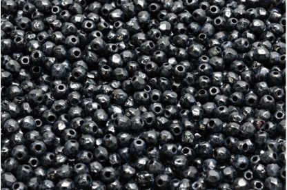 Firepolished Round Beads 3mm (151-19001-03x03-23980-ETCH)
