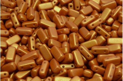 2 Hole Brick Beads 4x8mm (111-30516-04x08-02010-24104)