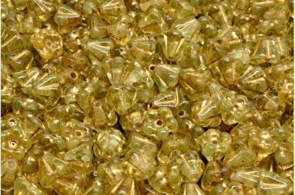 Bell Flower Beads 4x6mm (111-00240-04x06-17801-54302)