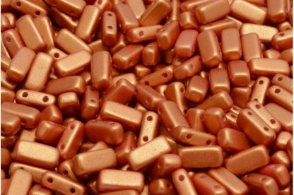 2 Hole Brick Beads 4x8mm (111-30516-04x08-02010-24106)