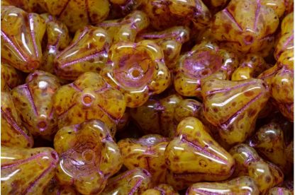 Bell Flower Beads 11x13mm (111-00240-11x13-R0812-86800-43807)