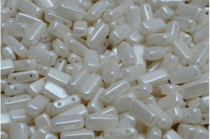 2 Hole Brick Beads 4x8mm (111-30516-04x08-02010-24001)