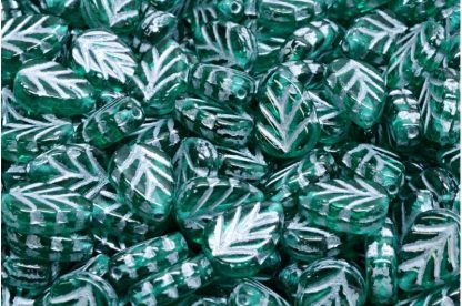 Mint Leaf Beads 10x8mm (111-30442-10x08-50720-54301)