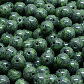 Round Druck Beads 6x6mm (111-19001-06x06-90110-86800-33311)