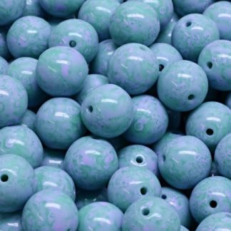 Round Druck Beads 8mm (111-19001-08x08-63130-33305)