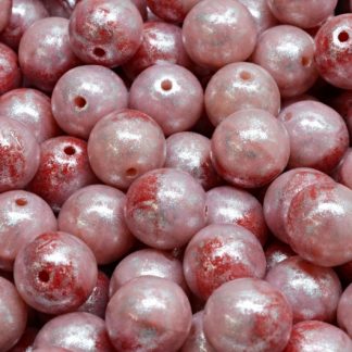 Round Druck Beads 8mm (111-19001-08x08-71010-91240-34301)