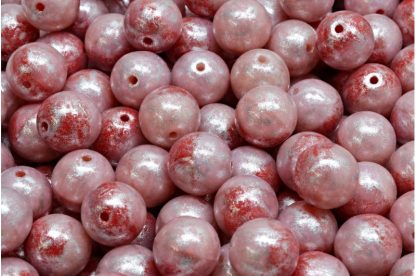 Round Druck Beads 8mm (111-19001-08x08-71010-91240-34301)