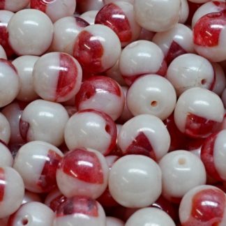 Round Druck Beads 8x8mm (111-19001-08x08-90080-03000-14400)
