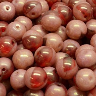 Round Druck Beads 8x8mm (111-19001-08x08-90080-03000-14495)