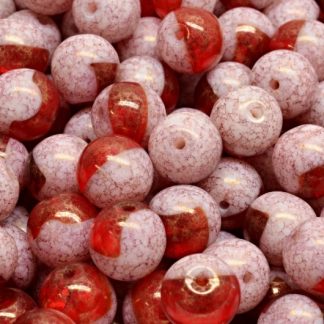 Round Druck Beads 8x8mm (111-19001-08x08-90080-03000-15496)