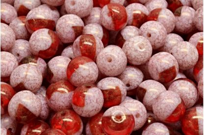 Round Druck Beads 8x8mm (111-19001-08x08-90080-03000-15496)