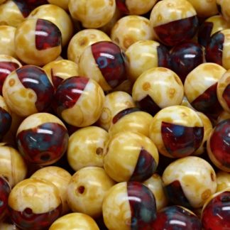Round Druck Beads 8x8mm (111-19001-08x08-90080-03000-86800)