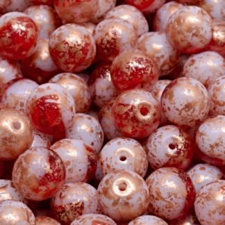 Round Druck Beads 8x8mm (111-19001-08x08-90080-03000-94402)