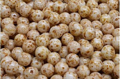 Round Druck Beads 6mm (111-19001-06x06-02010-86800)