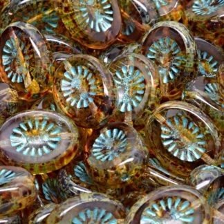 TCB Kiwi Beads 14x10mm (991-99105-14x10-27008-86800-43811)
