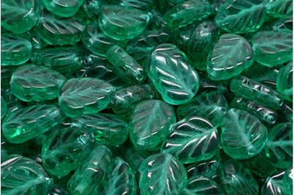 Mint Leaf Beads 10x8mm (111-30442-10x08-50720)