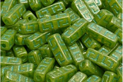 Celtic Block Beads 15x5mm Large hole (111-95012-15x05-51000-34302-43811)
