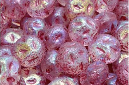 Moon Stone Bead 13x13mm (111-95079-13x11-00030-etch-28703-54321)