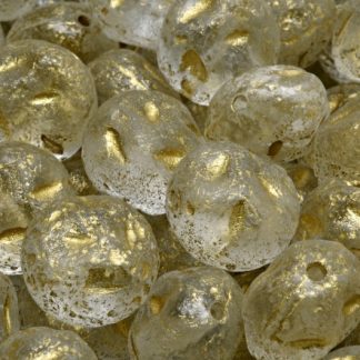 Moon Stone Bead 13x13mm (111-95079-13x11-00030-etch-54302)