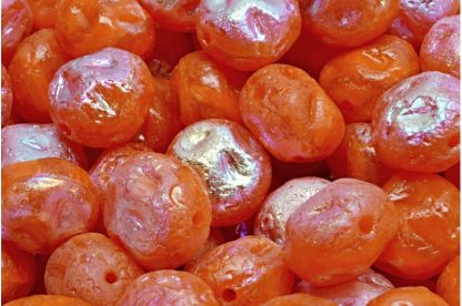 Moon Stone Bead 13x13mm (111-95079-13x11-81260-etch-28701)
