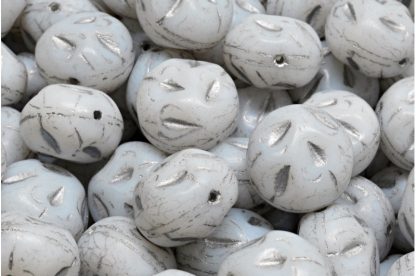 Moon Stone Bead 13x13mm (111-95079-13x11-02010-54301)