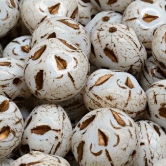 Moon Stone Bead 13x13mm (111-95079-13x11-02010-54317)
