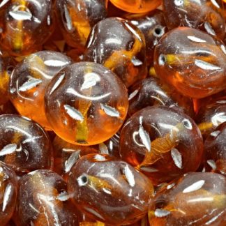 Moon Stone Bead 13x13mm (111-95079-13x11-10070-54301)