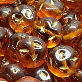 Moon Stone Bead 13x13mm (111-95079-13x11-10070-54302)