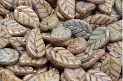 Elm Leaf Beads 14x9mm (111-00073-14x09-02010-65455)