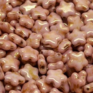Flat Star Beads 8x8mm (111-30380-08x08-02010-65491)