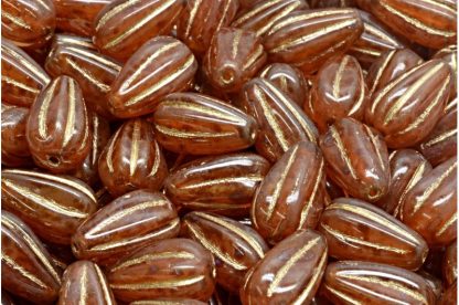 Drop Melon Beads 13x8mm (111-30283-13x08-71010-86800-54302)