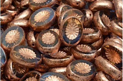 TCB Kiwi Beads 14x10mm (991-99105-14x10-TT004-04318)