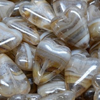 Heart Beads 16x13mm (111-40129-16x13-15016-14400)