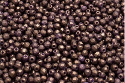 Firepolished Round Beads 3mm (151-19001-03x03-02010-24107)