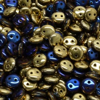 2 Hole Lentil Beads 6x6mm (111-69007-06x06-00030-98548)