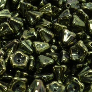 Bell Flower Beads 6x8mm (111-00240-06x08-23980-14495)