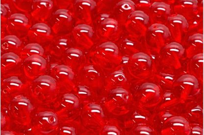 Round Druck Beads 8mm (111-19001-08x08-90080)