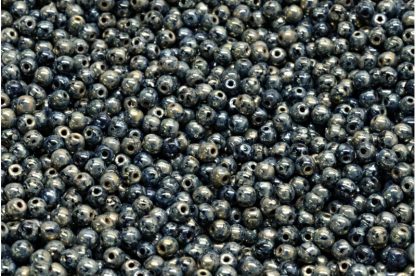 Round Druck Beads 3mm (111-19001-03x03-23980-43400)