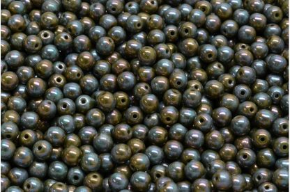 Round Druck Beads 4mm (111-19001-04x04-53420-15001)