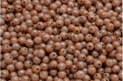 Round Druck Beads 4mm (111-19001-04x04-73010-43400)