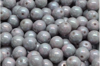 Round Druck Beads 8mm (111-19001-08x08-02010-15001)