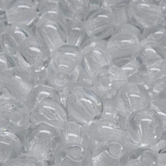 Round Druck Beads with BIG HOLE 2,0mm (111-19003-08x08-00030)