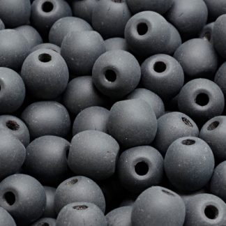 Round Druck Beads with BIG HOLE 2,0mm (111-19003-08x08-23980-84100)
